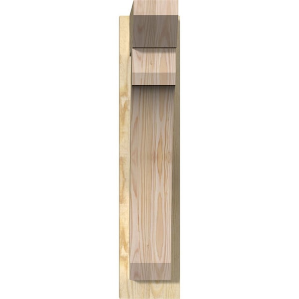 Legacy Slat Rough Sawn Outlooker, Douglas Fir, 6W X 16D X 28H